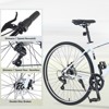Aukfa  7-Speed Hybrid Bike - Aluminum Frame, Dual Disc Brakes, 700C Wheels - Men/Women's City Bicycle,Multiple Colors - 4 of 4