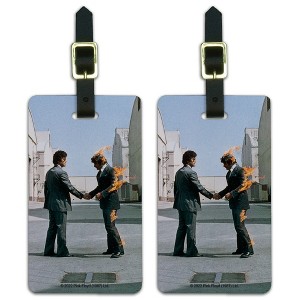 Pink Floyd Wish You Were Here Luggage ID Tags Set of 2 - 1 of 4