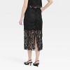 Women's Lace Midi A-Line Skirt - A New Day™ - 2 of 3