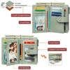 FATMOON Small Wallet for Women - RFID Blocking Compact PU Leather Bifold with 13 Card Slots & 3 ID Windows for Daily Use,Travel - 4 of 4