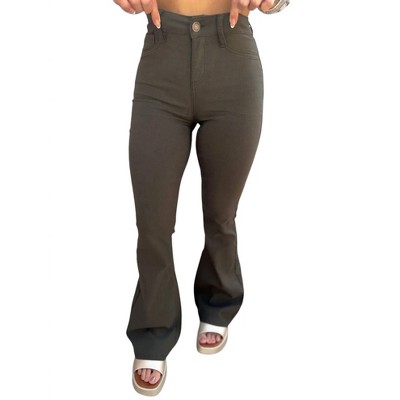 Women's Lainey Hyperstretch High Rise Flare Jeans - YMI