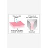 Comfort Choice Women's Plus Size Lace Incontinence Brief 2-Pack - 4 of 4
