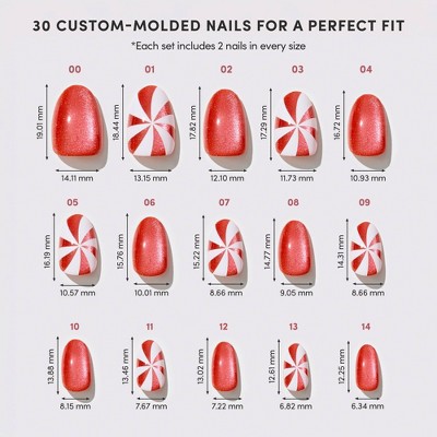 Glamnetic Candy Crush Press-On Nails - 30ct -Ulta Beauty