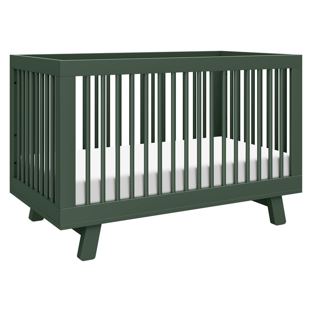 Photos - Cot Babyletto Hudson 3-in-1 Convertible Crib with Toddler Rail - Forest Green