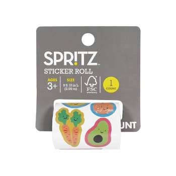 Fruit and Veggies Sticker Roll - Spritz™