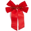 Okuna Outpost 12 Pack Red Velvet Christmas Ribbons, 9 x 12 Inch Ribbon, Christmas Ribbons for Crafts Ideal for Decorating - 4 of 4