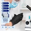 1st Choice Black Nitrile Exam Gloves - Light Duty, Medical Grade - Perfect for Medical, Dental, Veterinary, Tattoo, Salon, and Household Cleaning - 2 of 4