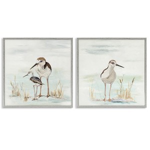 Stupell Industries Sandpipers Among Beach Grasses, 12" x 12" - 1 of 4