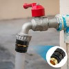 Infurnic Hose Nozzles and Wands 3/4 Inch Garden Hose Fitting Quick Connector Male and Female Set, Aluminum Quick Connect Hose Fittings 6 Sets - 3 of 4