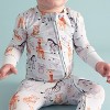 Toddler Zoo Babies Convertible One Piece - Posh Peanut - 3 of 3