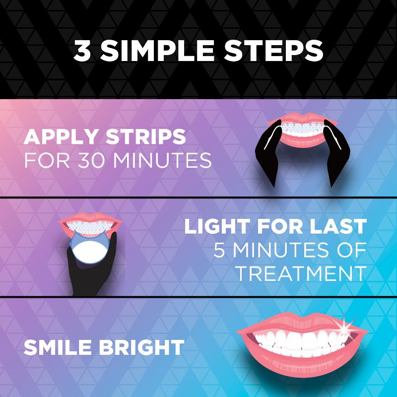 ARC Blue Light Teeth Whitening Kit, 1 Blue Light + 14 Treatments, 5 of 20