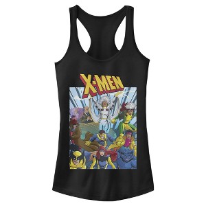 Juniors Womens Marvel X-Men Classic Shot Racerback Tank Top - 1 of 4