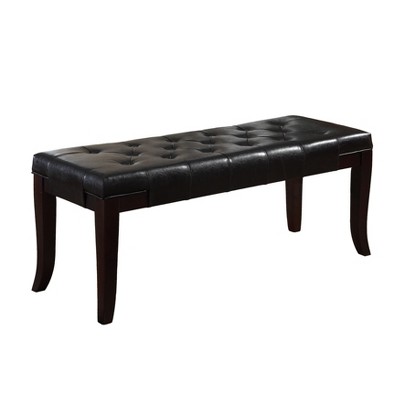 NicBex Modern 44" Bedroom Bench Linen Upholstered Accent Stools with Button Tufted for Bedroom and Entryway
