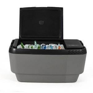 Portable Car Refrigerator for Model Y - 38qt(35L) Car Freezer, 12 Volt Refrigerator - 1 of 4