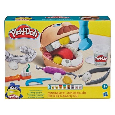 Play-Doh Stamp 'n Top Pizza Oven Toy with 5 Non-Toxic Play-Doh