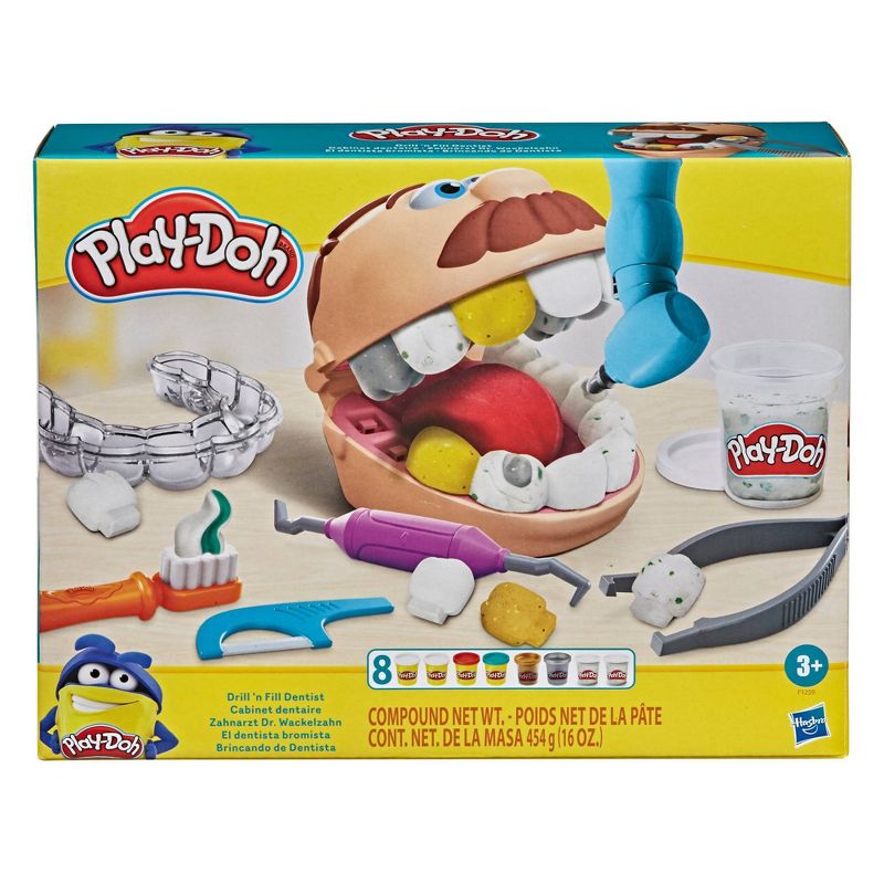 Play-Doh Drill N Fill Dentist Playset, 1 of 8