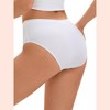 Allegra K Women's Unlined Comfortable No Show Elastic Waist Brief - 2 of 4