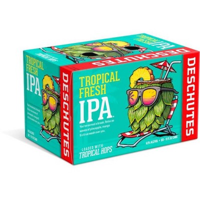 Deschutes Tropical Fresh Ipa - 6pk/12 Fl Oz Cans : Target