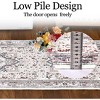 Coucheta Vintage Area Rug Washable Non-Slip Foldable Distressed Print Carpet for Kitchen Bathroom Entryway, Multi-Color & Size - 3 of 4