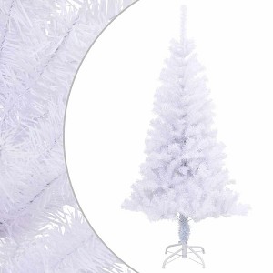 Aghana Digitals 120cm White Artificial Christmas Tree with 230 Branches, PVC Material, - 1 of 4