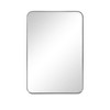 32"x22" Rectangle Bathroom Mirror with Aluminum Alloy Frame, Wall Mounted Vanity Mirror for Bedroom Living Room Entryway, Silver - 3 of 4