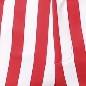 red white