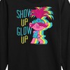 Boys' - Trolls - Show Up Glow Up Poppy Long Sleeve Graphic T-Shirt - 2 of 4