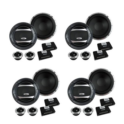 BOSS Audio PC65.2C 6.5" 500W 2 Way Car Component Speakers Set (4 Pair)