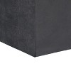Rockwood - Cube Storage Ottoman with Tray - Distressed Black - 4 of 4
