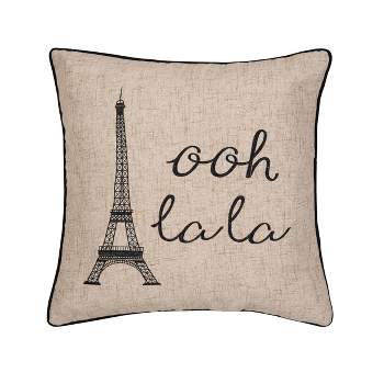 C&F Home 20" x 20" Ooh La Paris Embroidered Pillow