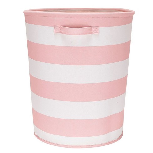 Pillowfort Water Hyacinth And Coiled Rope Stripe Bin Collapsible