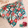 Cozy Printed Throw Christmas Collection Blanket - 300 GSM Fleece Throw Size Blanket for Home Decoration - 3 of 4