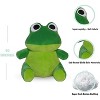 1pc Green Stuffed Frog Plush Toy, Non-shedding, Great Gift For