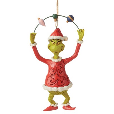 Jim Shore 6.0" Grinch Juggling Ornament Christmas Dr.Seuss Jim  -  Tree Ornaments