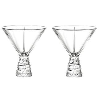 Chatham Bloom Coupe Cocktail Glasses, Set of 2