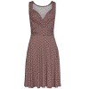 Women's Printed Wrap Look Dress - LASCANA - 4 of 4