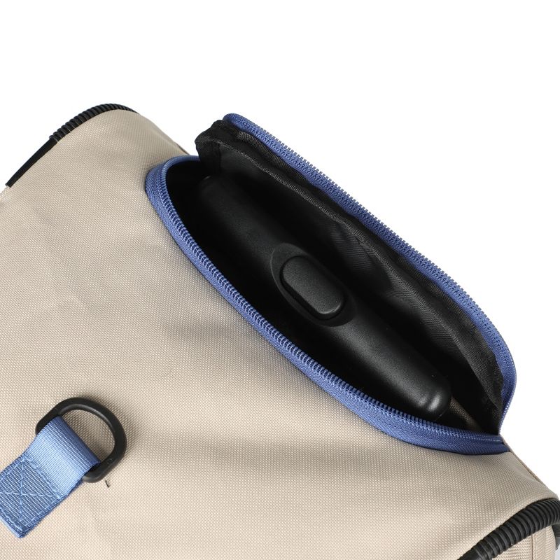 Weatherproof 21” Tan Wheeled Duffle Bag, 5 of 7