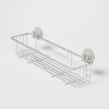 Rustproof Suction Long Basket Aluminum - Made By Design™ - image 3 of 4