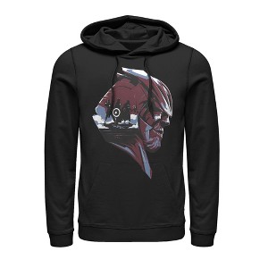 Men's Marvel Avengers: Endgame Thanos Silhouette Pull Over Hoodie - 1 of 3