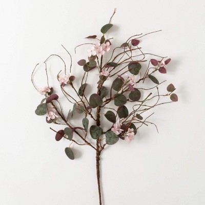 Sullivans Artificial Wild Flower Spray 35"H; Pink