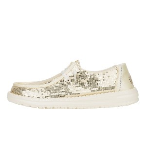 Hey Dude Wendy Disco Sequin –  Womens Comfortable Slip on Shoes - 1 of 4