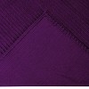 Twin Jullian Collection 100% Cotton Tufted Unique Luxurious Bold Stripes Design Bedspread Plum - Better Trends - 3 of 3