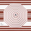 Best Choice Products 10ft Solar LED Lighted Striped Patio Umbrella w/ Crank, Tilt, Push Button, 6 Ribs - 4 of 4