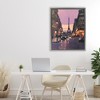Stupell Industries Twilight in Paris Streets Floating Frame Canvas Art, Gray, 25" x 31" - 3 of 4