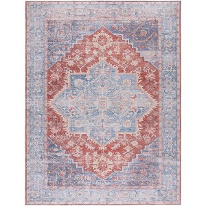 Arizona ARZ137 Machine Washable Skid Resistant Power Loomed Indoor Rugs - Safavieh - 1 of 4