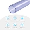 Unique Bargains PVC Fish Tank Water Plumb Craft Cable Sleeve Rigid Pipe 12" - 3 of 4