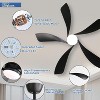 Sofucor 52 Inch Ceiling Fans with Lights and Remote 6-Speed 3 CCT 3-Timer Low Profile High CFM Ceiling Fan Noiseless for Living Room Bedroom Patio - 3 of 4