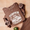 Simply Sage Market Pumpkin Spice Season Truck Distressed Lightweight Garment Dyed Sweatshirt - 3 of 4