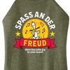 Women's - Peanuts - Snoopy Spass An Der Freud Graphic High Neck Tank - 2 of 4