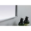 Elegant Lighting Metal Frame Arch Mirror 22x30 Inch in Silver - 4 of 4